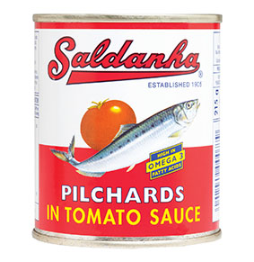 SALDANHA Pilchards in Tomato Sauce 215g
